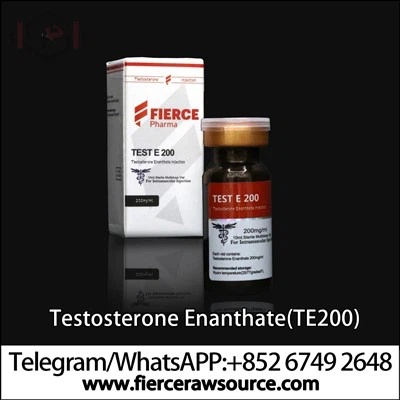 Brand ffyrnig enanthate testosteron o ansawdd uchel (TE200) olew 200mg/ml