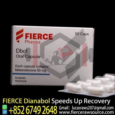 Capsiwlau FIERCE Dianabol 50mg CAS:72-63-9