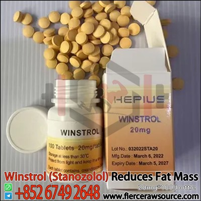 HEPIUS   Winstrol (Stanozolol)   20mg   CAS:10418-03-8